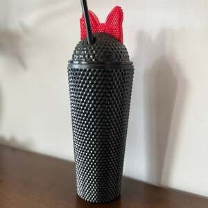 Minnie Mouse Textured 20oz Tumbler with Straw